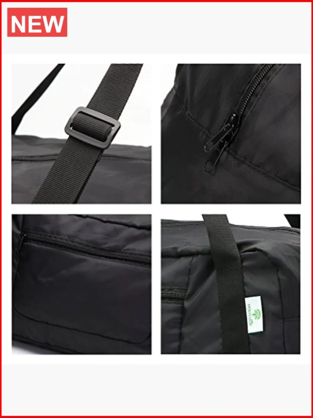 Foldable Travel Duffel Bag Gym Sports Hiking Lightweight Polyester